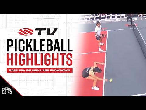 Tyson McGuffin Forehand Pickleball Highlight - 2022 PPA Selkirk Labs Showdown Mixed Doubles