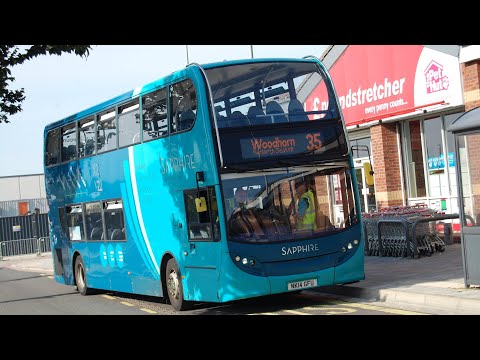 Absolutely Rapid: Arriva North East 7524 (NK14GFU) Dennis Trident 2/Enviro 400