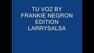 TU VOZ BALADA  BY FRANKIE NEGRON.wmv