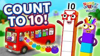 Numberblocks Counting Game: Will You Catch the Bus?