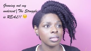 {51} Re-growing my undercut/shaved sides | The struggle is REAL!!!