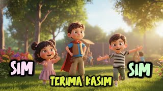 Download lagu Sim sim Terima Kasim sim | Lagu Anak | Lagu Anak Dulu | Happy  Kid Song mp3
