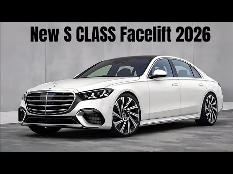Leaked! New 2026 Mercedes S CLASS facelift!