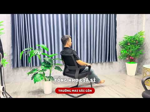 Ghế Văn Phòng Chân Quỳ Nhún Lưng Lưới - GQ25