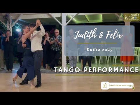 Mala Junta - Tango Performance - Judith und Felix - Kreta im Juni 2025