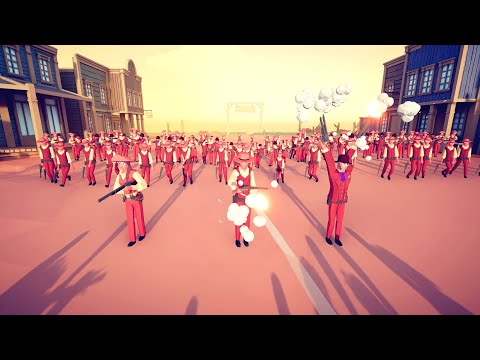 QUICK DRAW + GUNSLINGER + DEADEYE Vs EVERY UNITS - TABS - Totally Accurate Battle Simulator