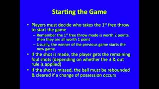 preview picture of video 'Rules for 21 Basketball Game - West Los Angeles & UCLA version !!!'
