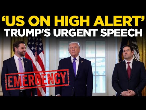 BREAKING NEWS LIVE: Trump Issues Urgent Warning, Nation on Edge | Trump's Emergency Announcement