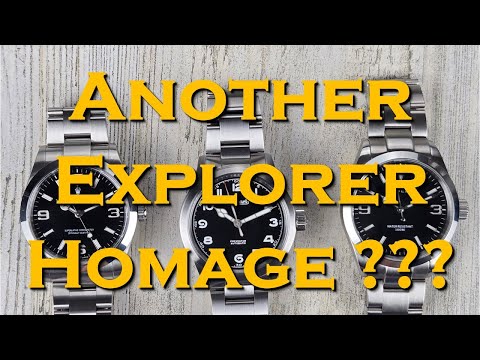 Is The Hanhart Pioneer Preventor HD12 A Rolex Explorer Homage?