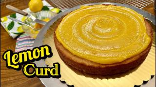How To Make LEMON CURD - Only 4 Ingredients! Step By Step RECIPE by Double Stop Bake Shop