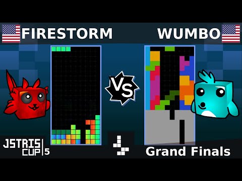 Jstris Cup 5 GRAND FINALS - FireStorm Vs.  Wumbo