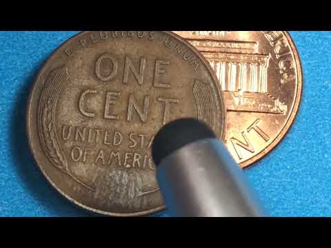 US 1980 & 1930 One Cent Coins - United States Lincoln Penny