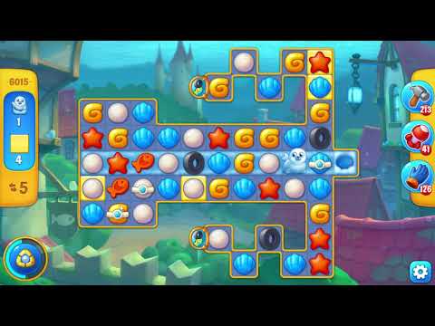 Fishdom 6015 Level - 18 moves - NO BooSTERS
