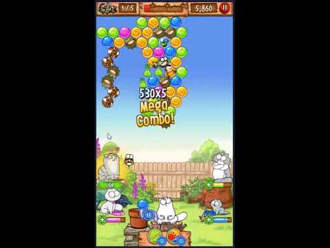 Simon's Cat Pop Time Level 50 - NO BOOSTERS 😺 | SKILLGAMING ✔️