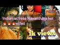 Indian Actress Nayanthara Hot Video
