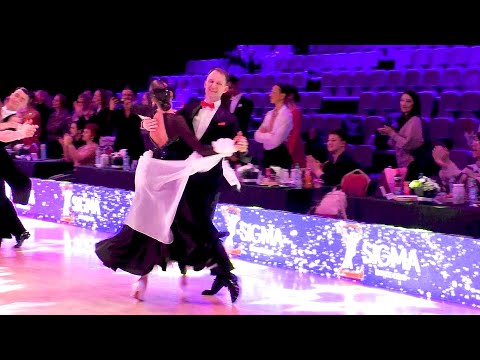 Медленный вальс. Танец с судьями. IDSU Grand Prix Взрослые, St. (18.02.2024)
