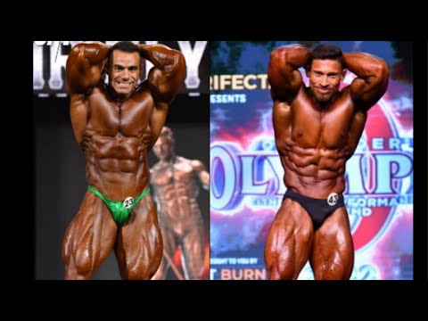 Rafael Brandao vs Ramon Dino at The 2022 Mr. Olympia
