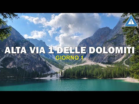 ALTA VIA 1 delle DOLOMITI | Prima tappa: dal LAGO DI BRAIES al RIFUGIO SENNES [4K]