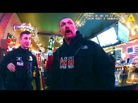 Firefighter Attacks the Whole Police Department