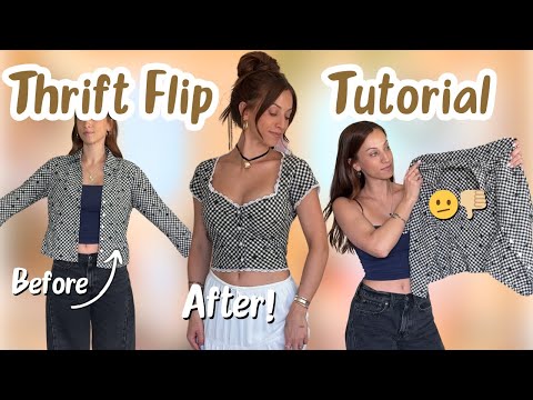 How To Thrift Flip Clothes for BEGINNERS | Easy Step-by-Step Guide
