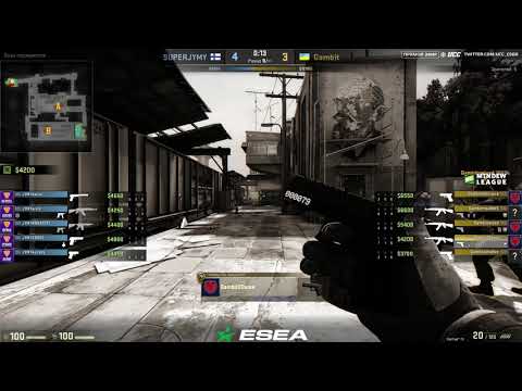 Esea || Gambit vs Superjymy || bo1 || Norov & Toll