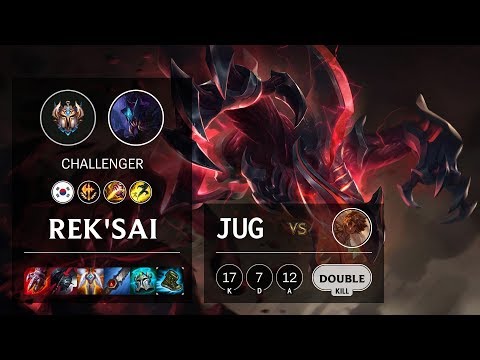 Rek'Sai Jungle vs Taliyah - KR Challenger Patch 10.3