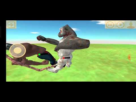 siren head vs goro the giant animal revolt Battle simulator mobile