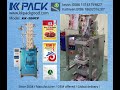 KK 320CP Reciprocating Four Side Seal Powder Packing Machine For Milk Coffee Spices Sugar Medicines