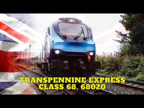 Transpennine Express Class 68 No 68020 leaves York 24 August 21