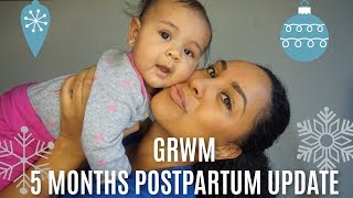 Chatty GRWM 5 Months Postpartum Update, Fighting Depression | Vlogmas Day 2