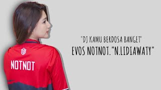 Download lagu [ PMV ] JEDAG JEDUG EVOS NOTNOT [ N.lidiawaty ] | DJ Kamu Berdosa Banget mp3