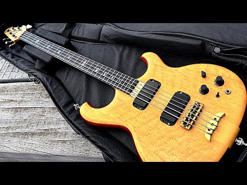 Alembic Spoiler SMB5 - Birdseye Maple Top - Made in USA (1985) image 21