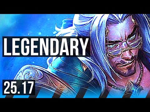 SYLAS vs FIZZ (MID) | Legendary | KR Master | 25.17