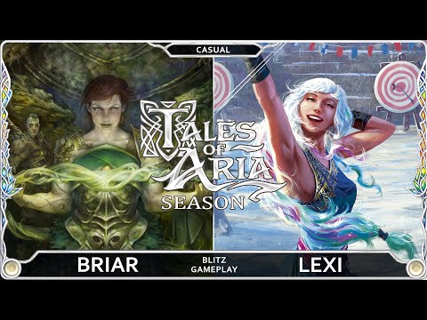 New chapter! Briar vs Lexi. Tales of Aria Blitz decks - Flesh and Blood TCG