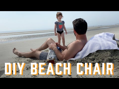 image-What material are beach chairs made of?