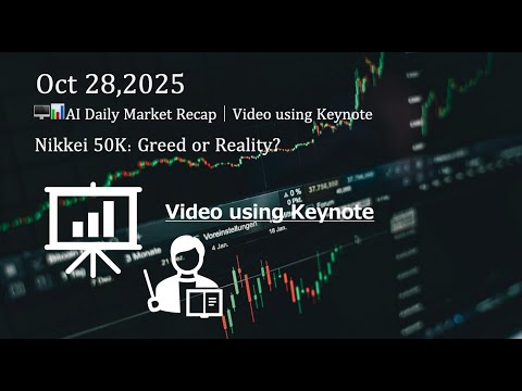 🖥️📊Video｜ AI Daily Market Recap｜Oct 28,2025｜ Nikkei 50K: Greed or Reality?