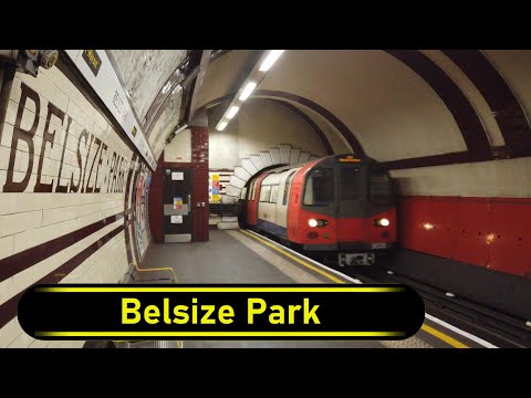 Tube Station Belsize Park - London 🇬🇧 - Walkthrough 🚶