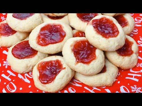HOW TO MAKE JAM THUMBPRINT COOKIES RECIPE | CHRISTMAS COOKIES EVERYONE LOVES
