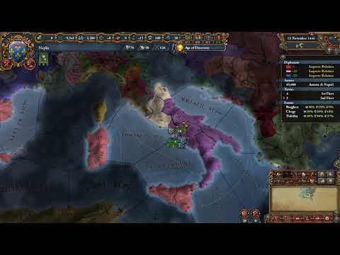 EU4: Naples to Italy Campaign: Getting Started
