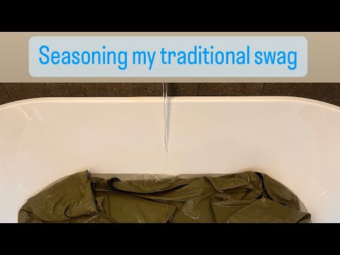 How I season my traditional Murchison River King Brown Swag.