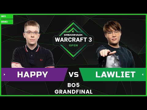 DreamHack Warcraft III Open 2021 - GRAND FINAL: [UD] Happy vs. LawLiet [NE]