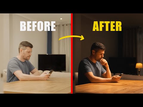 How to light a Night Interior Scene (cinematography breakdown)