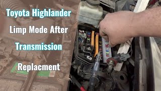2014 Toyota Highlander -  No throttle after transmission replacement!