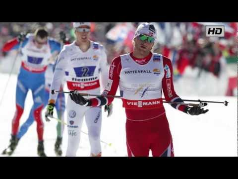 Men's 4x10 Km Relay Val di Fiemme 2013  - PETTER NORTHUG vs Sweden