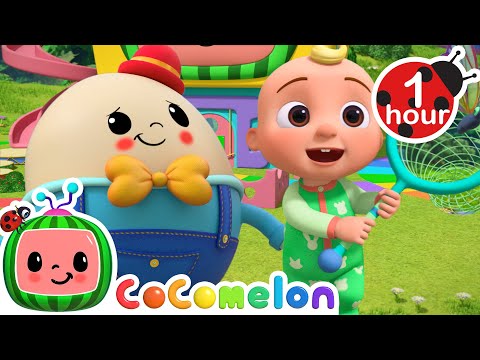 Animal Humpty Dumpty????CoComelon JJ's Animal Time | Nursery Rhymes and Kids Songs | After School Club