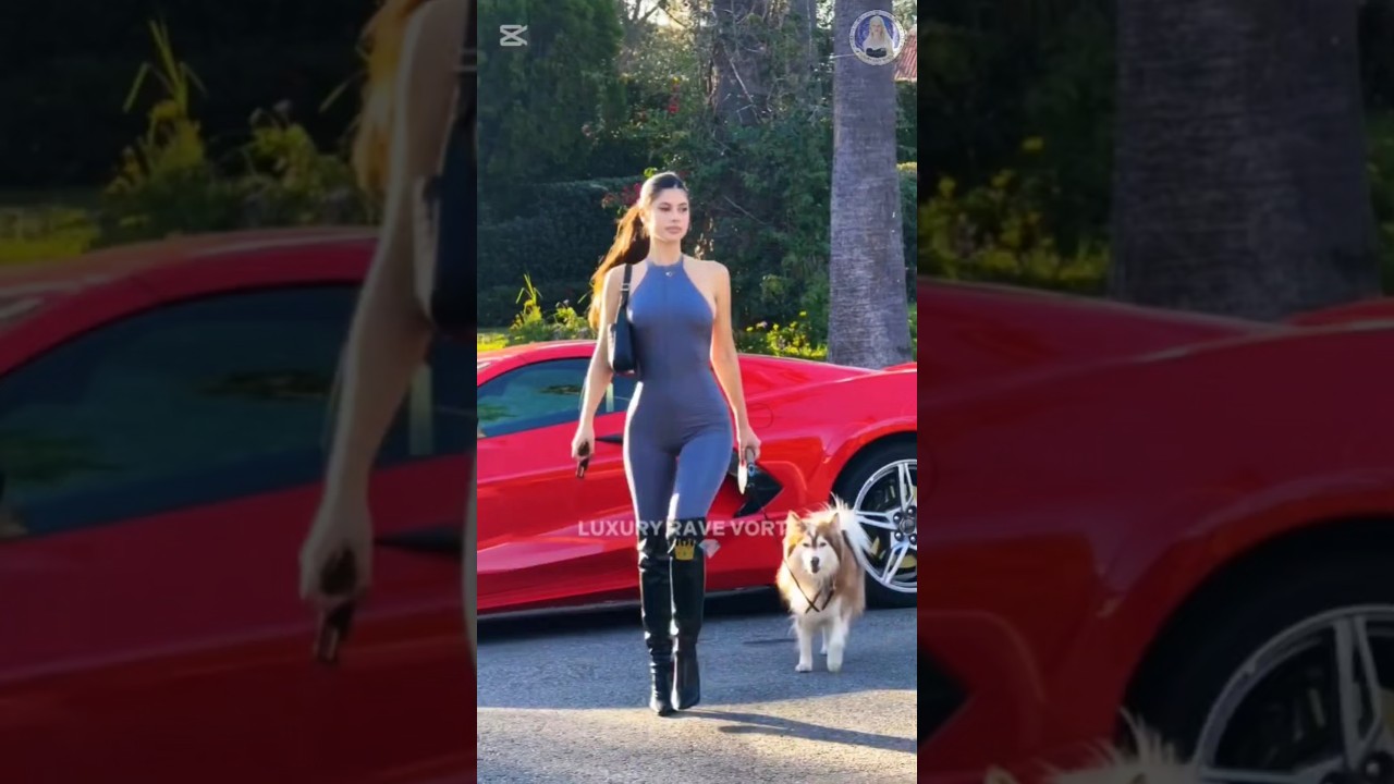 Sleek Blue Jumpsuit & Knee-High Boots Look💙🖤✨ | Trendy Premium Street Wear #shorts #streetwear #ootd