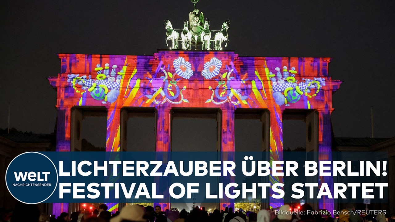FARBEN-EXPLOSION IN BERLIN: Berlin leuchtet bis zum 18. Oktober in den Farben der Liebe!