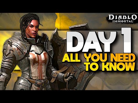Diablo Immortal Day 1 - All you Need to Know