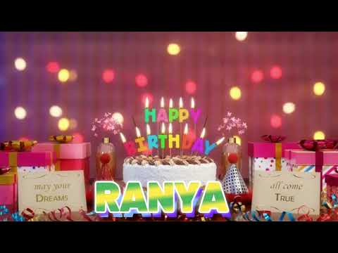 RANYA iyi ki doğdun – Mutlu Yıllar