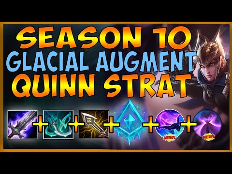 NEW SEASON 10 QUINN GLACIAL STRAT W/ NIMBUS CLOAK (INDEFINITE KITING POTENTIAL) - League of Legends